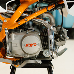 Питбайк KAYO BASIC K125EA 17/14 KRZ 2024 г. (полуавтомат, электростартер)
