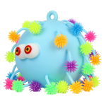 Мякиш волосатик 15 см, 4 цвета, с-30406