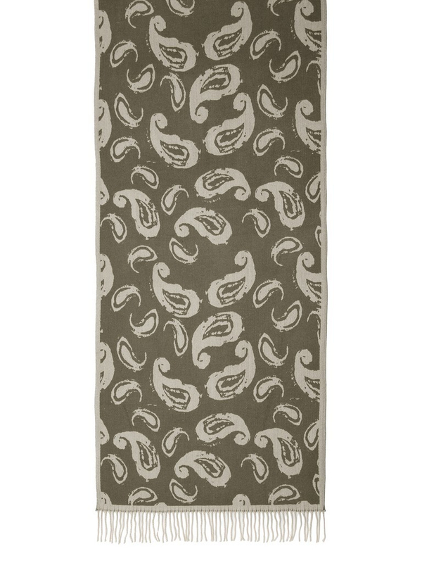 Палантин LG72-286-14, зеленый