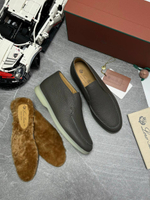 Высокие лоферы Loro Piana