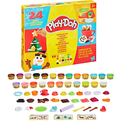 Play-Doh - Набор ADVENT CALENDAR с кондитерским кремом и аксессуарами G0501