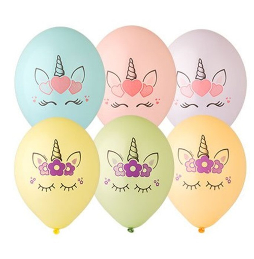 Шар латекс Единорог голова