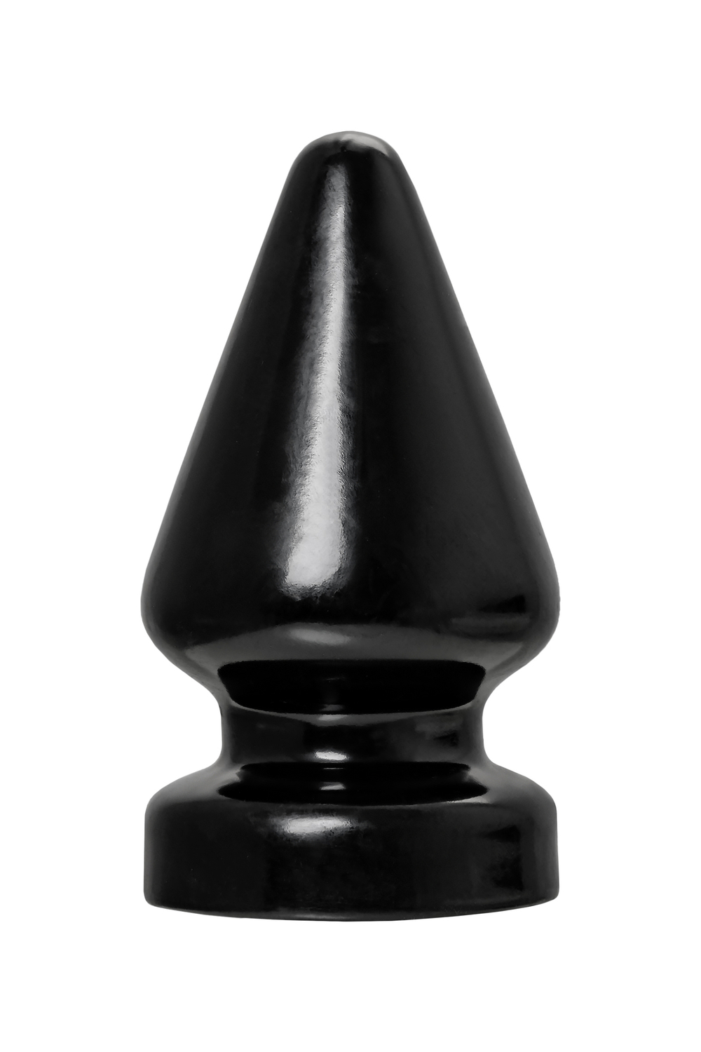 Анальная втулка TOYFA POPO Pleasure Draco β, PVC, черная, 21 см, Ø 11,5 см