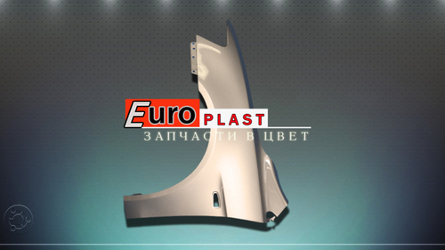 Крылья передние в цвет на MItsubishi Lancer 10 2007-2012