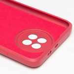 Силиконовый матовый чехол Activ Full Original Design для Xiaomi Redmi Note 9T 5G, бордовый