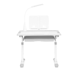 Комплект растущей детской мебели Anatomica Vitera парта + стул + выдвижной ящик + подставка + светильник