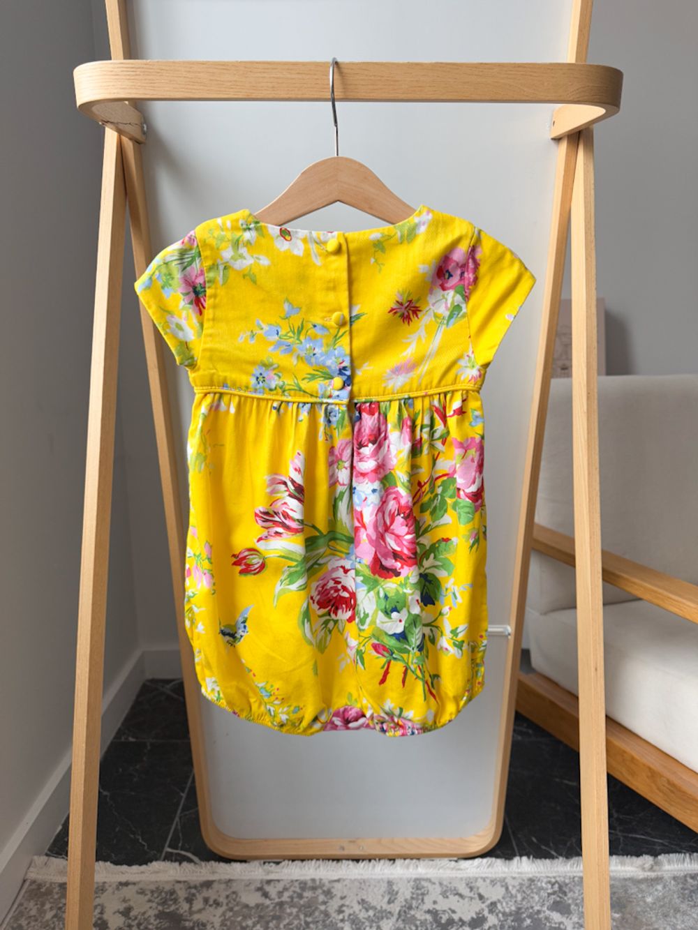 Хлопковый комбинезон-слип Ralph Lauren, 86