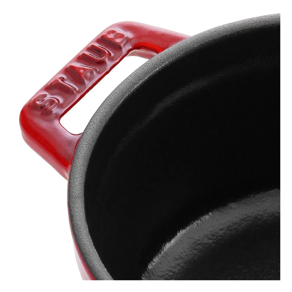 STAUB Мини-кастрюля чугунная Cocotte 10см 250мл красная (2 сорт)