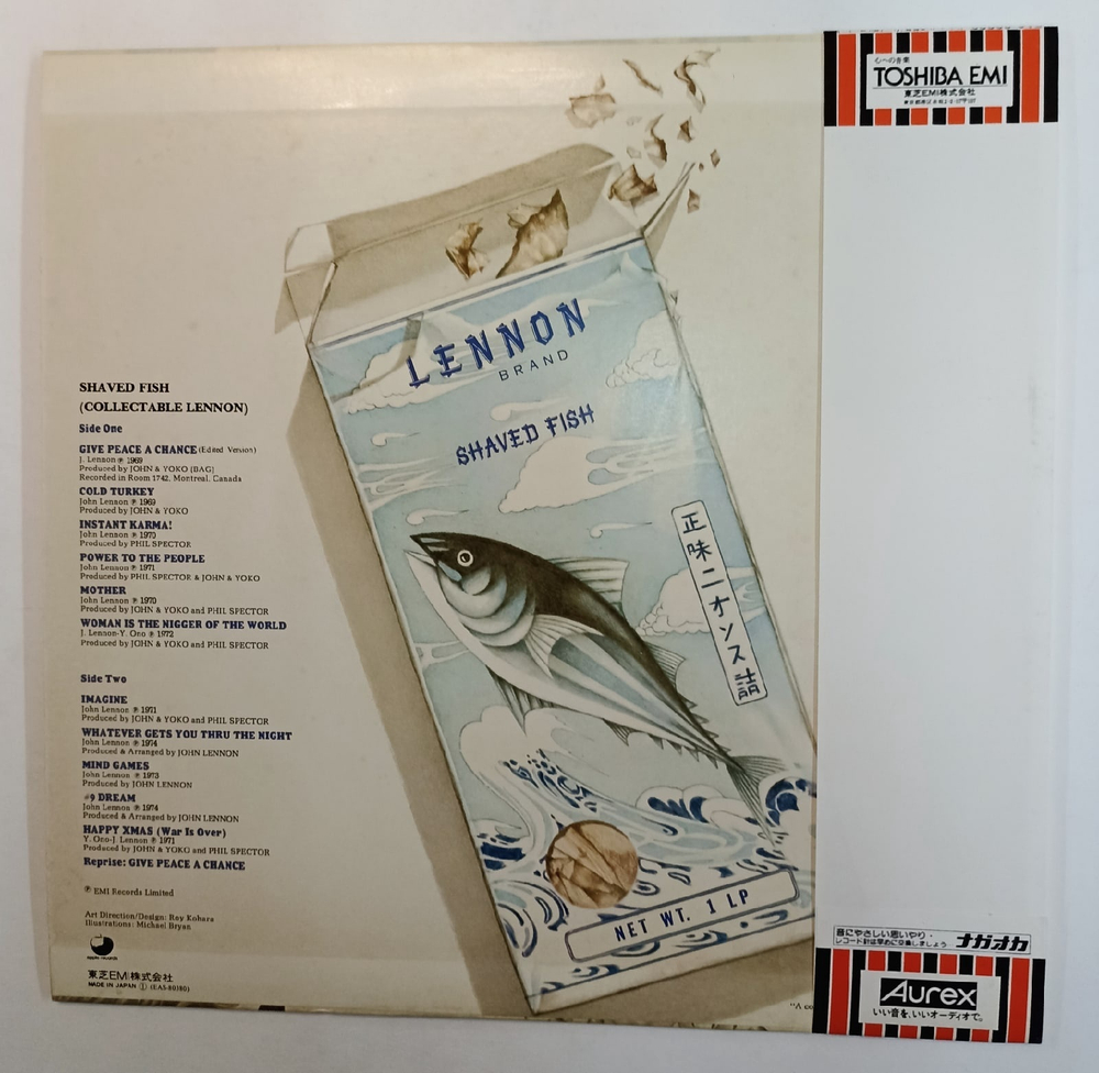 Lennon, Plastic Ono Band Shaved Fish (Japan 1980)