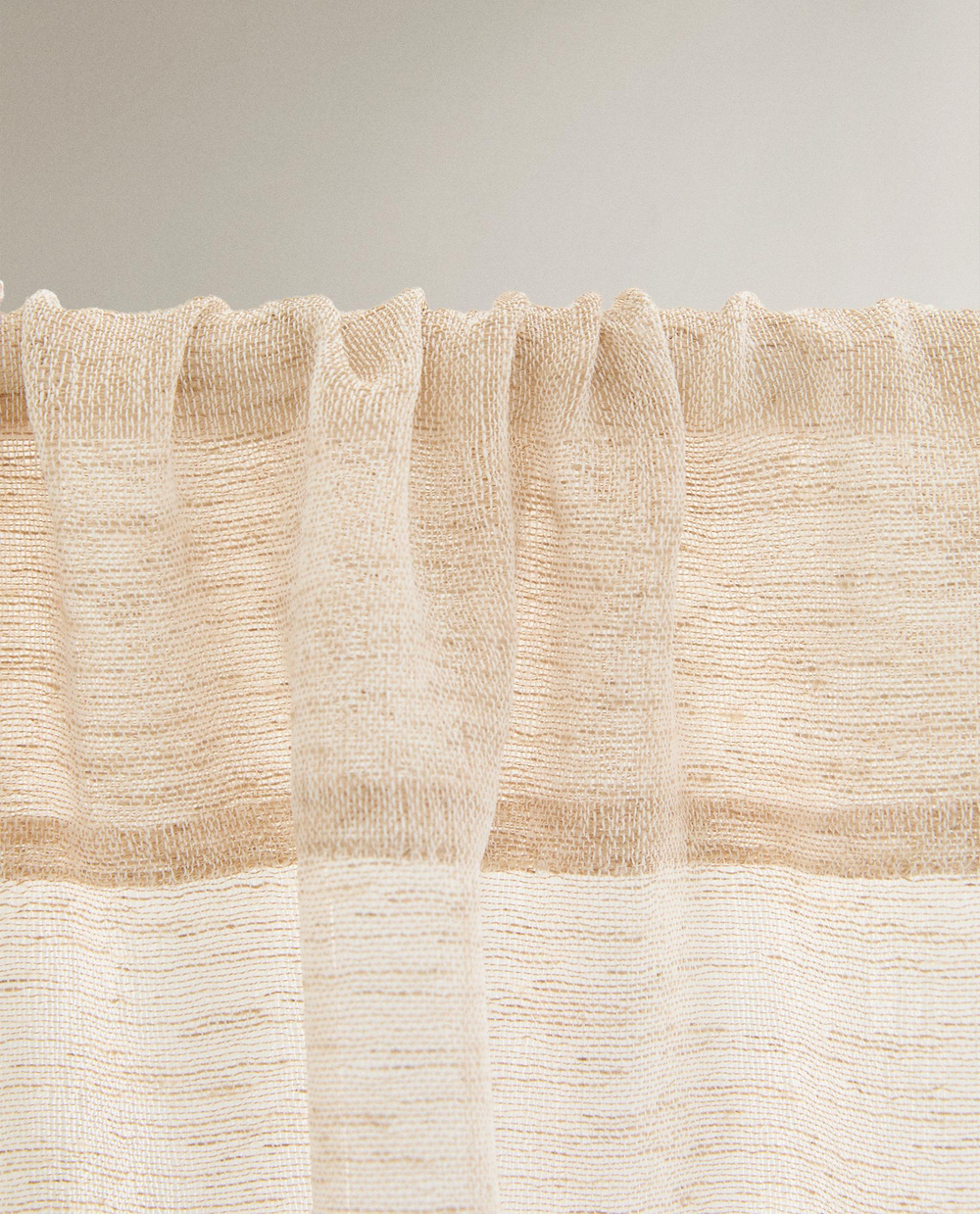 Штора Zara Home, 140х270 см, бежевый, 1305/032