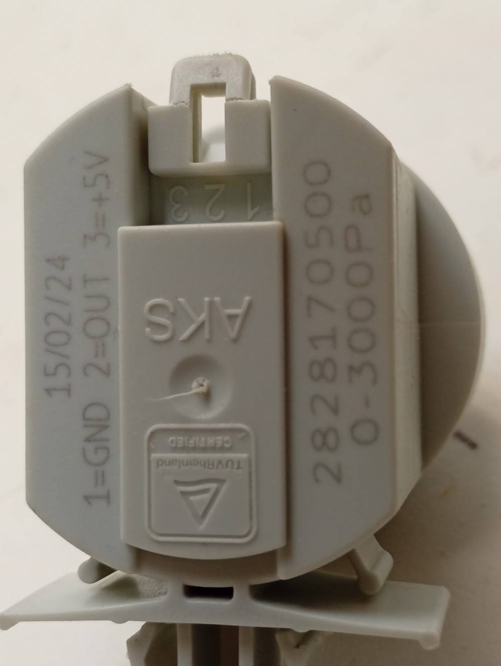 WSPE6H612A кт41 Датчик уровня воды (прессостат) для стиральной машины Beko 2828170500 б/у