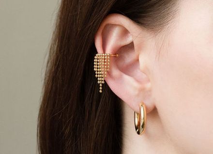 Кафф Dance серебро