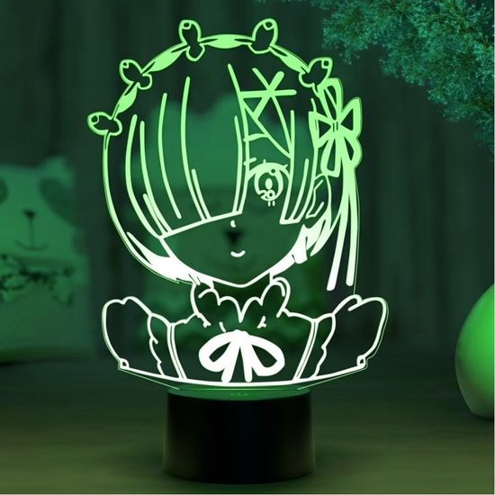 3D лампа Re: Zero — жизнь с нуля в другом мире. Рем