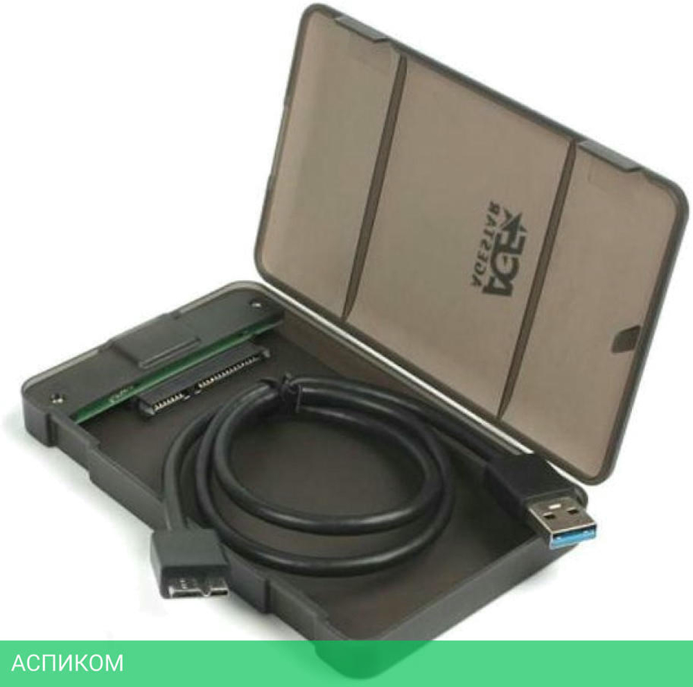 Бокс для накопителя AgeStar 31UBCP3 Black