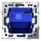 Подсветка светодиодная встраиваемая VOLTUM S70, (черный матовый)