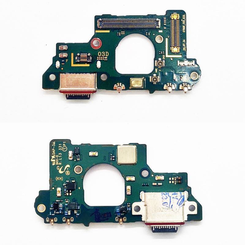 Шлейф для Samsung Galaxy S20 FE (G780F) плата системный разъем/микрофон - Премиум