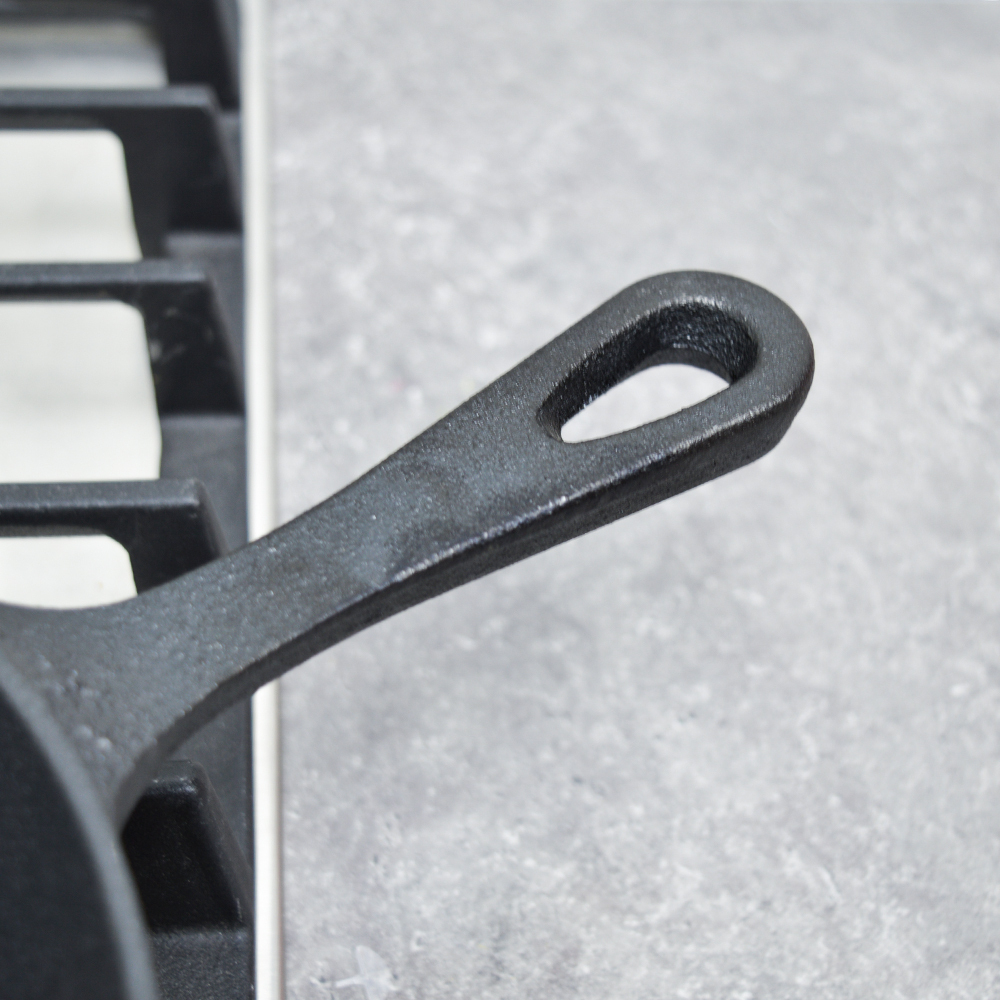 Сковорода 18,5см чугунная литая ручка тм MYRON COOK