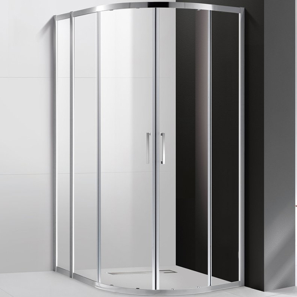 Душевой уголок Cezares Molveno 130x100 MOLVENO-RH-2-130/100-C-Cr-IV профиль Хром стекло прозрачное