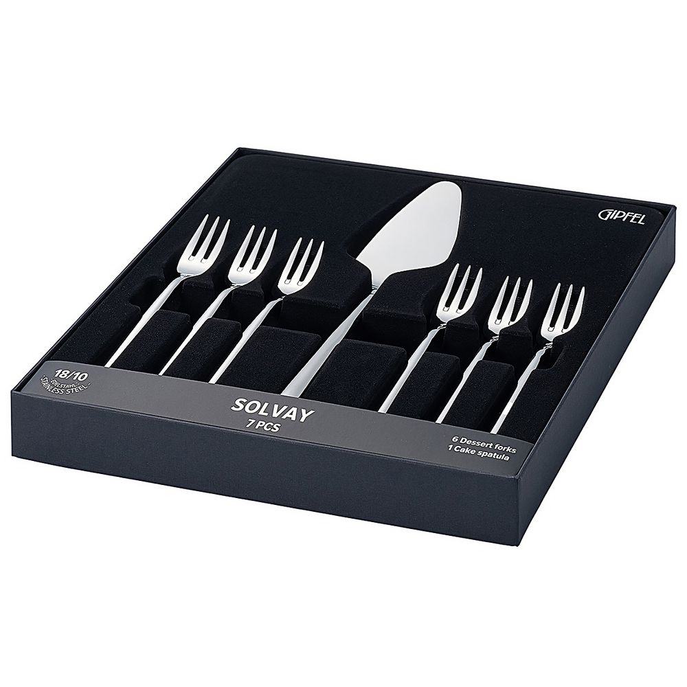 Набор столовых приборов для десерта Gipfel Solvay 52496 7 предметов