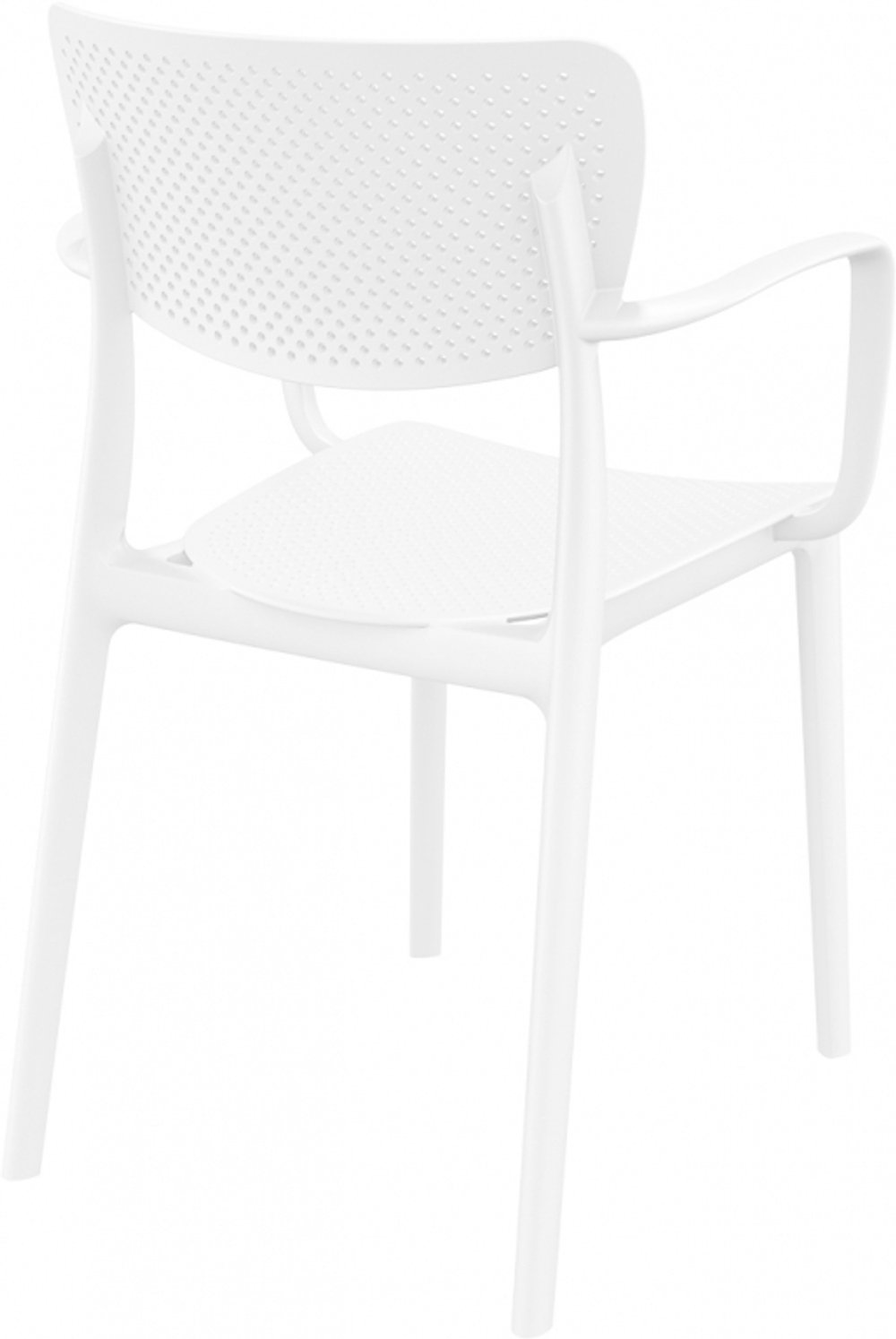 Кресло пластиковое Siesta Contract Loft, белый