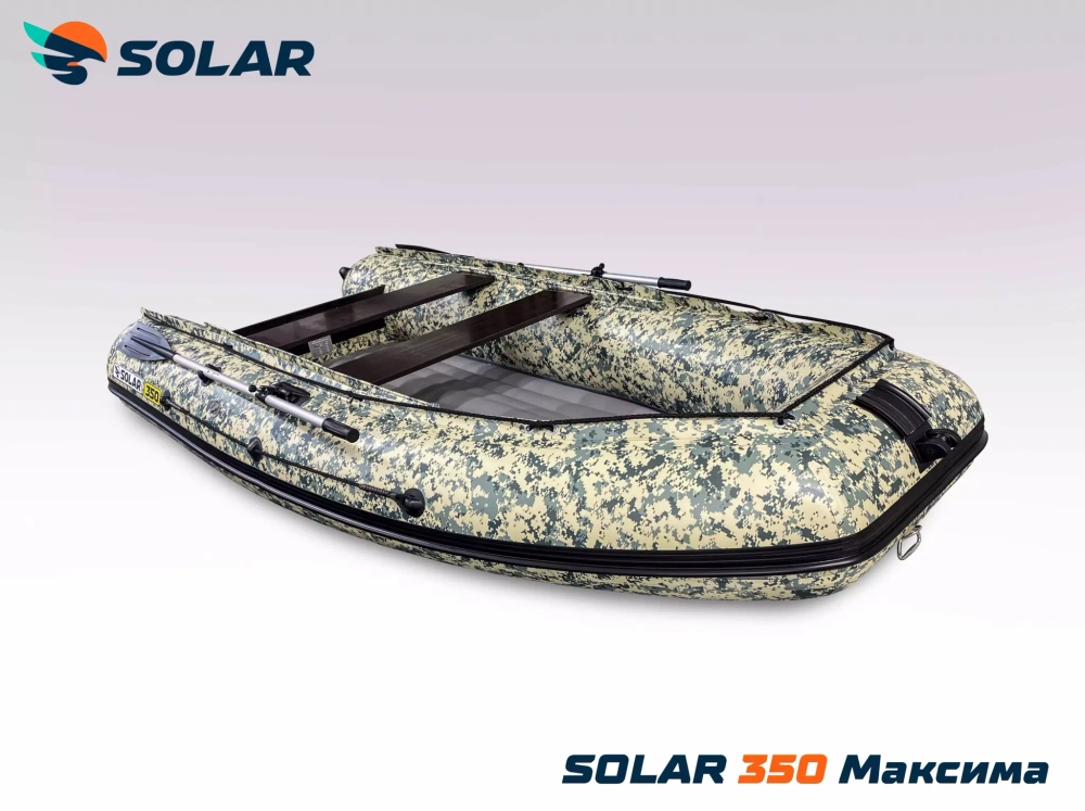 Лодка надувная моторная solar-350 к (максима)