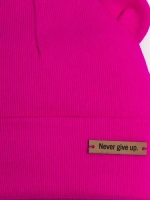 Шапка детская с ушками на осень