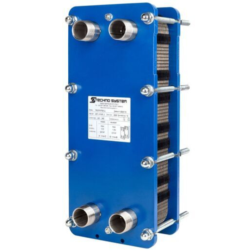 Теплообменник пластинчатый Techno System 672 кВт 316L