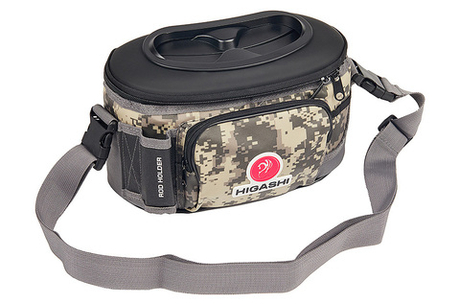 Кан рыболовный HIGASHI Live bait box 4.5L digital camo
