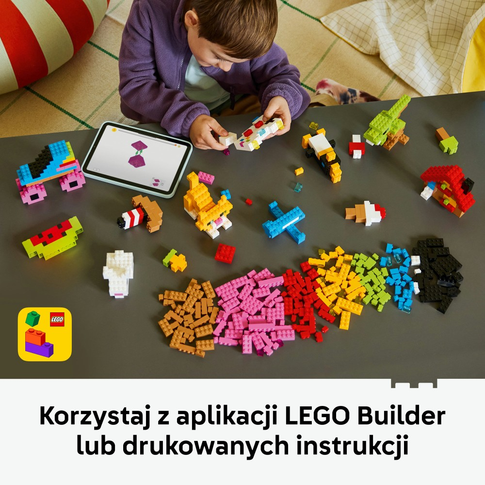 Конструктор LEGO Classic 11045 Творческие разноцветные кубики — фото 7