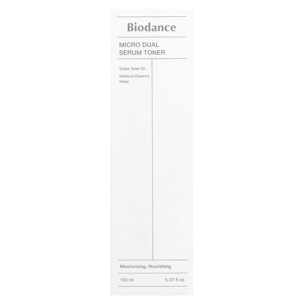 Biodance, Двойная сыворотка-тоник Micro, 150 мл (5,07 жидк. унц.)