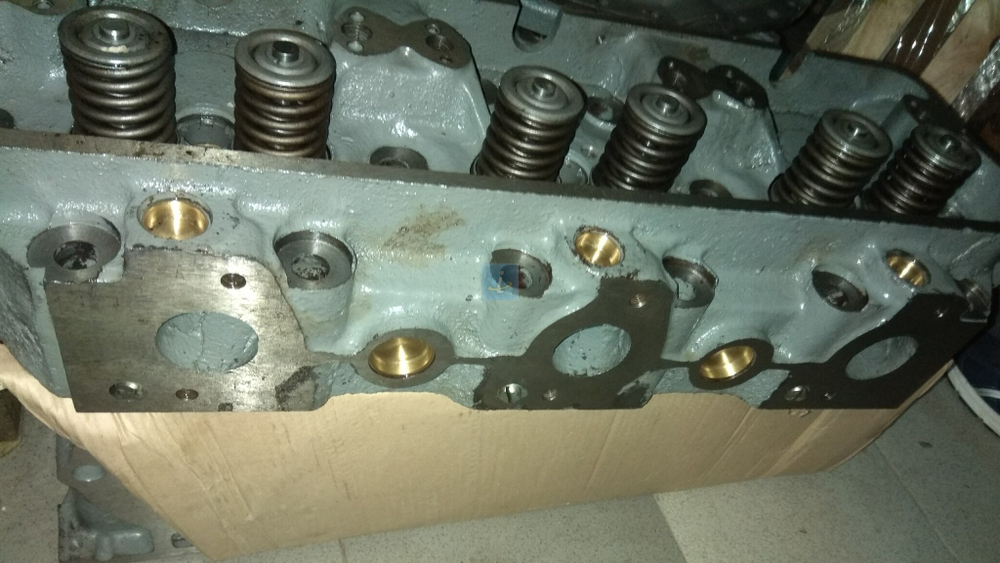 Головка блока цилиндров в сб. с клапанами (С.О) 236-1003010-Е