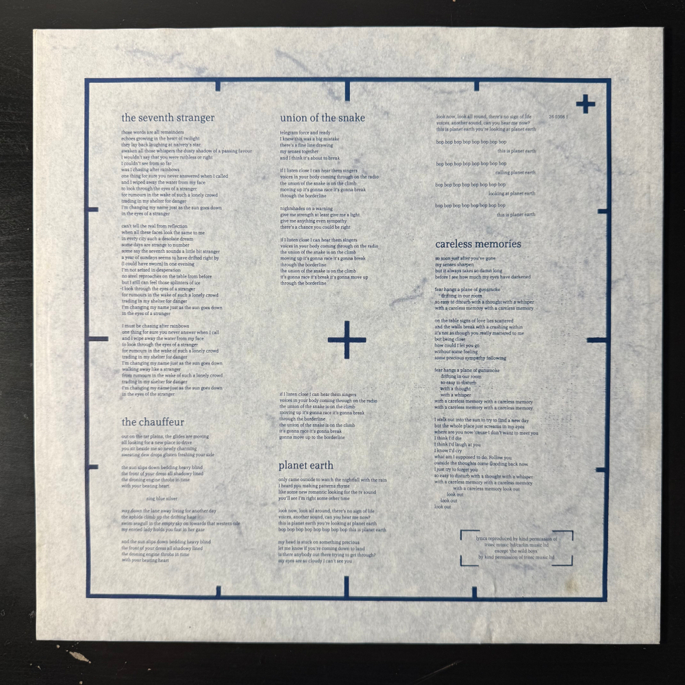 Duran Duran ‎– Arena (Европа 1984г.)