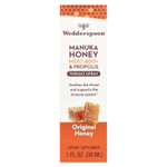 Wedderspoon, Спрей для горла с медом и прополисом Manuka, оригинальный мед, MGO 400+, 30 мл (1 жидк. унц.)