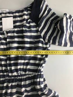 Платье Max&Co в морском стиле, маркировка 38, визуально на 44 размер