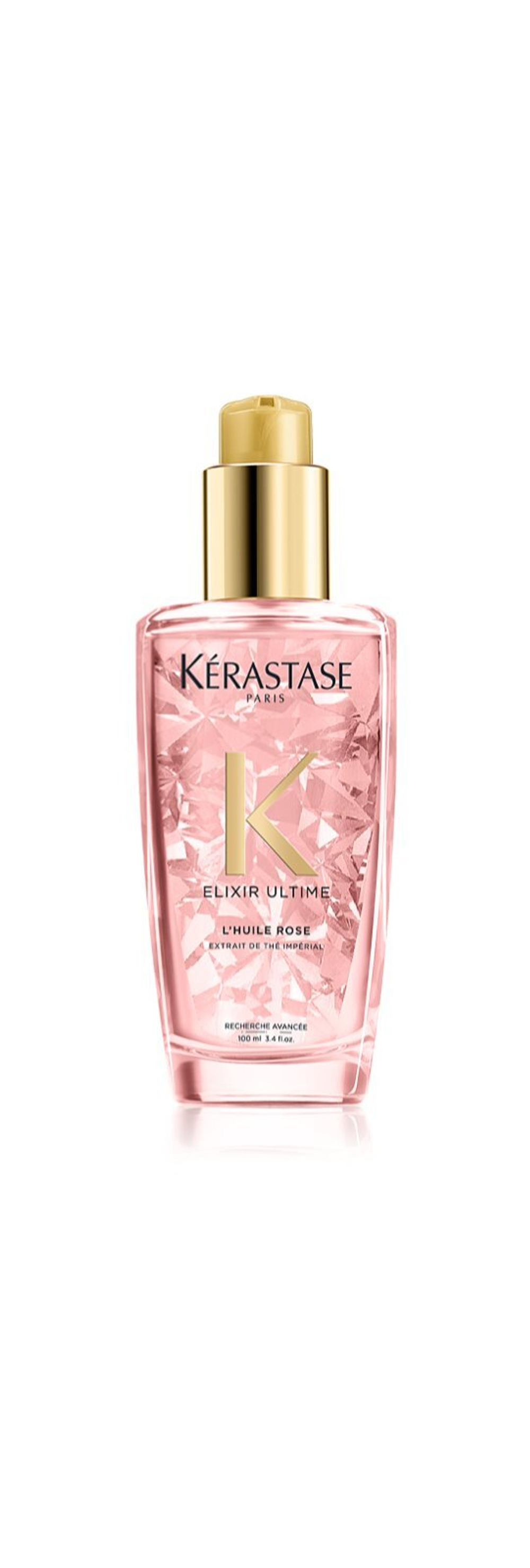 Kérastase Elixir Ultime L’Huile Rose - увлажняющее регенерирующее масло для окрашенных волос /   100  ml  / GTIN 3474636624768