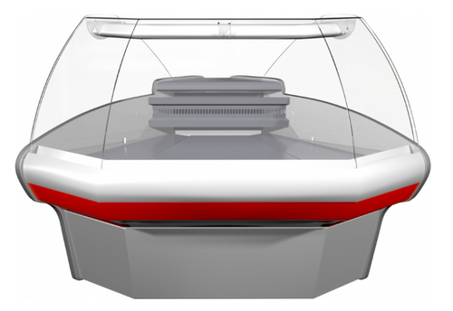 Холодильная витрина CARBOMA BAVARIA G110 VM-6 динамика (внутренний угол 90)