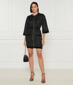 Платье с ремешком Elisabetta Franchi - черный(AM35M47E2)