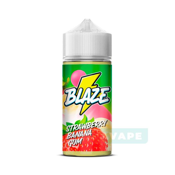 Купить Жидкость BLAZE - Strawberry Banana Gum 100 мл