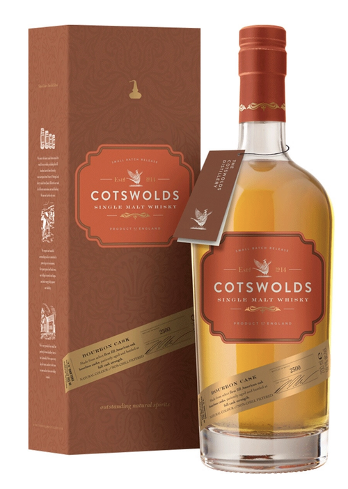 Виски Cotswolds Bourbon Cask, 0.7 л.