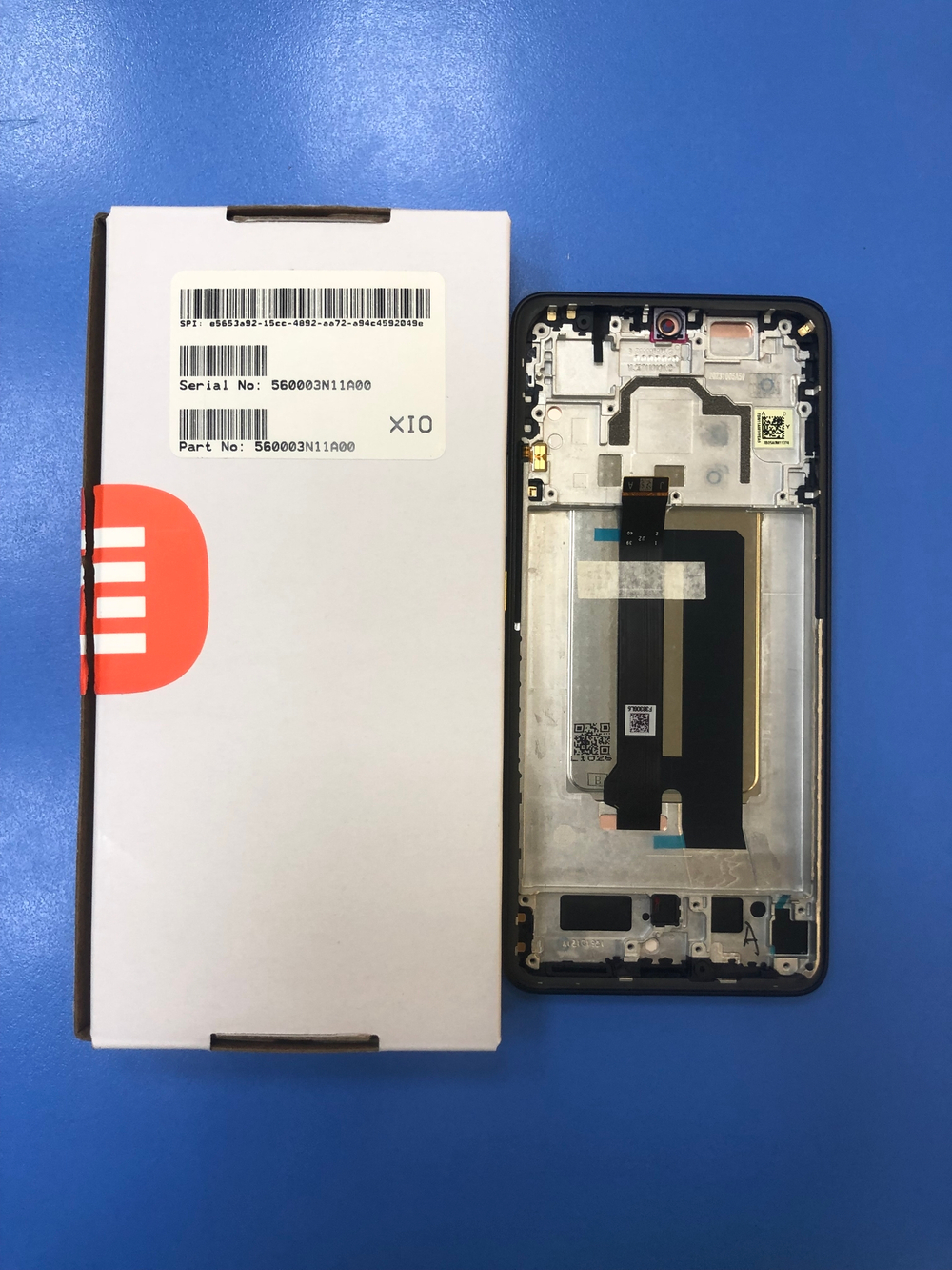 Xiaomi (Ксиоми) POCO X6 Pro 5G  Дисплей в сборе с тачскрином и рамкой чёрный Оригинал Сервисный