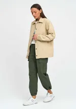 Куртка Kefirmaykifer Коуч Оверсайз песочный