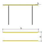 Брусья уличные Romana 204.21.00
