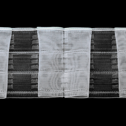 Шторная лента Bandex CHANSON многокарманка прозрачная