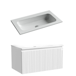Тумба с раковиной Sancos CODE CD80W/CN7012wx 80 белая