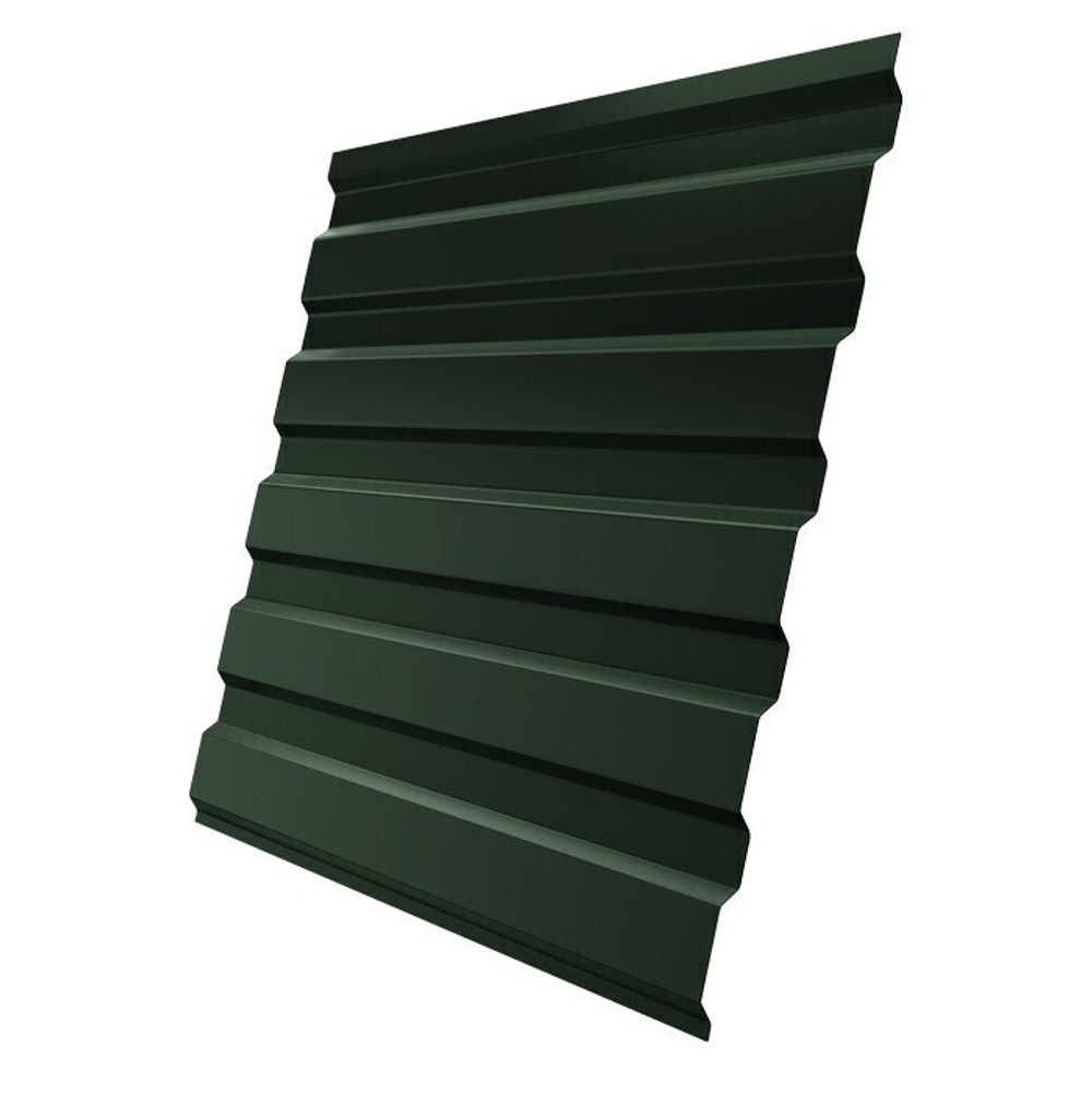 Профнастил С20 Железный Форт Satin 0,5 мм RAL 6020 хромовый зеленый