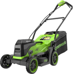 Газонокосилка аккумуляторная GREENWORKS 2520707 2x24V, 36 см, бесщеточная, без АКБ и ЗУ