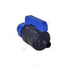 Кран шаровой компрессионный ПЭ Дн 20х1/2" НР Ру16 VALFEX 1210012620012