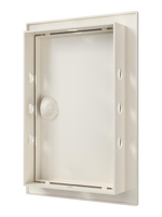 Люк ревизионный ЛР фланец 98х148 ручка 122х172 пластик Ivory EVECS