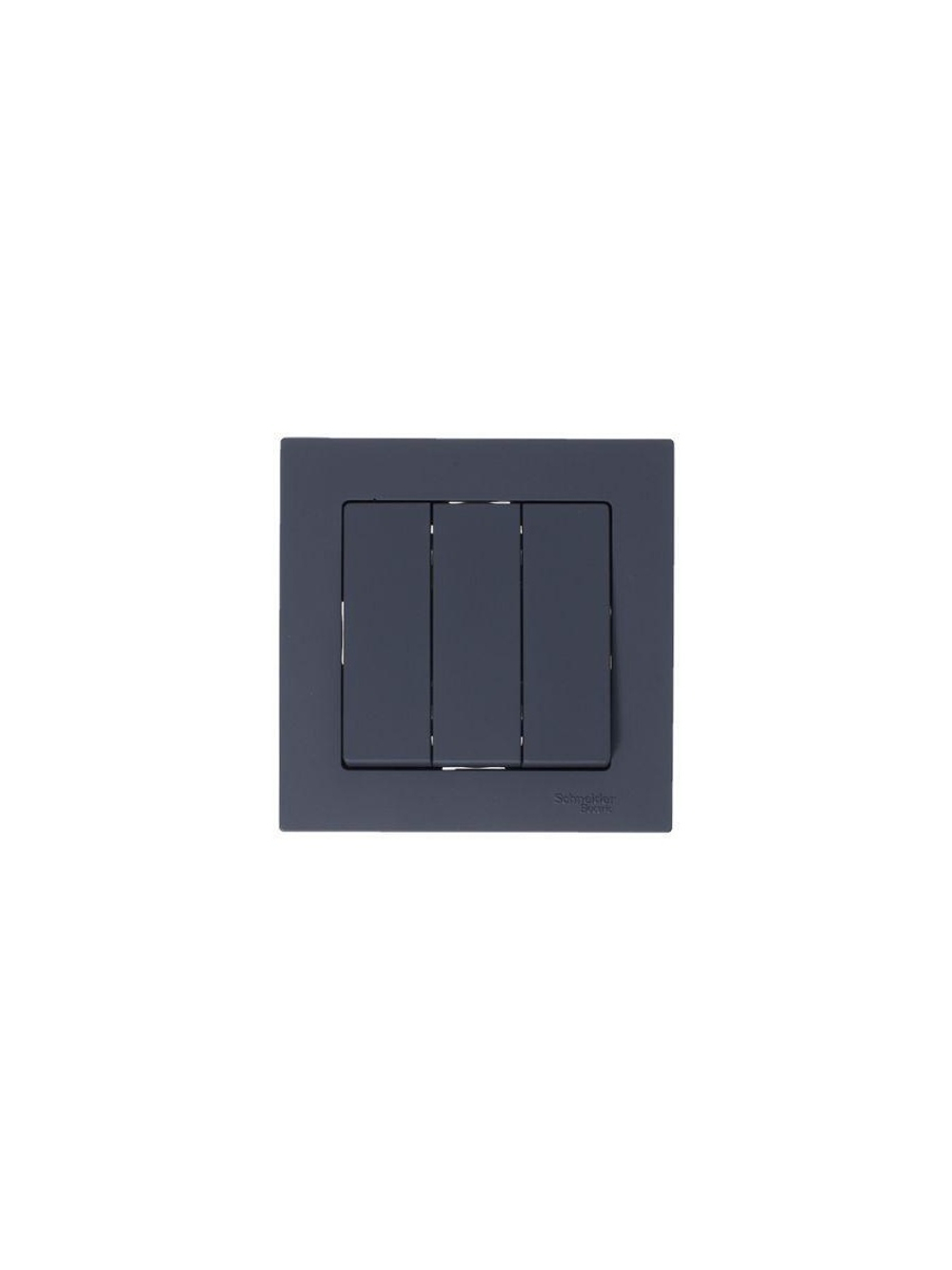 Выключатель 3-кл. СП AtlasDesign 10А IP20 (сх. 1+1+1) 10AX механизм грифель SE ATN000731