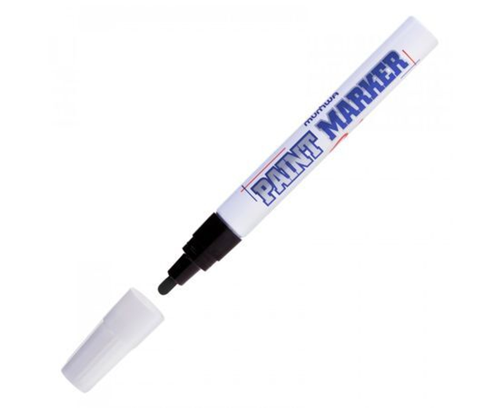 Маркер-краска MunHwa 4мм., черная PM-01